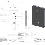 Mounting Plate Drawing